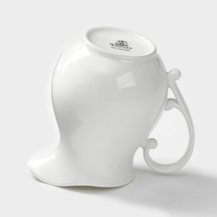 Кувшин фарфоровый Wilmax, 600 мл, цвет белый Кувшин фарфоровый Wilmax, 600 мл, цвет белый