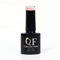 Гель лак для ногтей «DELICATE NUDE», 3-х фазный, 8 мл, LED/UV, цвет нежно - розовый (06)