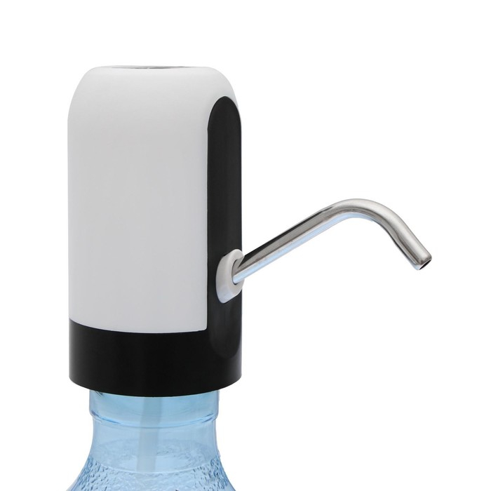 Помпа для воды Luazon LWP-05, электрическая, 4 Вт, 1.2 л/мин, 1200 мАч, от АКБ, белый Помпа для воды Luazon LWP-05, электрическая, 4 Вт, 1.2 л/мин, 1200 мАч, от АКБ, белый