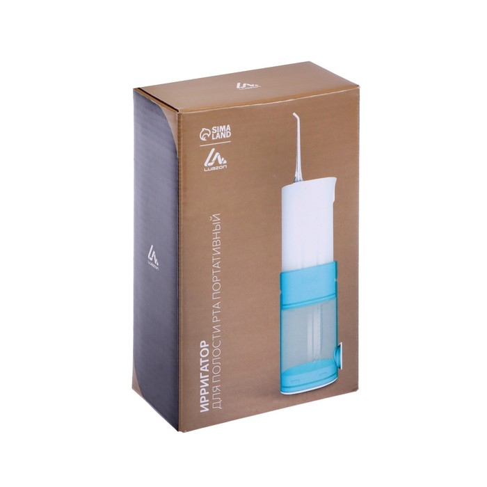 Ирригатор для полости рта Luazon LIR-01, портативный, 175 мл, 3 режима, 2 насадки, от USB Ирригатор для полости рта Luazon LIR-01, портативный, 175 мл, 3 режима, 2 насадки, от USB