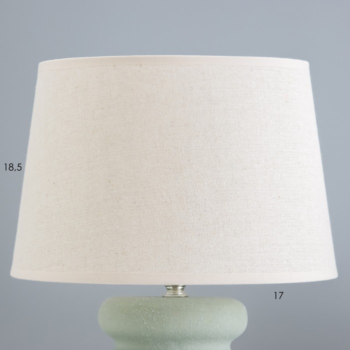 Настольная лампа Настольная лампа "Беатриса" Е27 40Вт зеленый 30х30х41,5см RISALUX