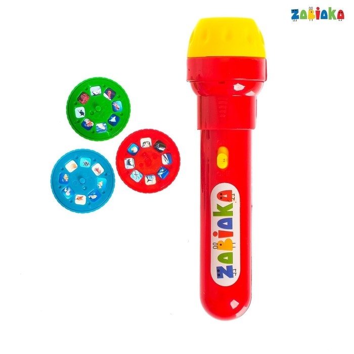 Проектор-фонарик «Тайны океана», свет, 3 слайда, 24 картинки, цвета МИКС Проектор-фонарик «Тайны океана», свет, 3 слайда, 24 картинки, цвета МИКС