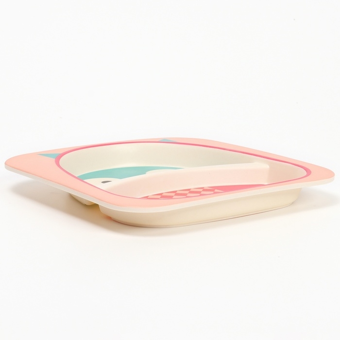 Набор детской посуды из бамбука «Совушка», 5 предметов: тарелка, миска, стакан, столовые приборы Набор детской посуды из бамбука «Совушка», 5 предметов: тарелка, миска, стакан, столовые приборы