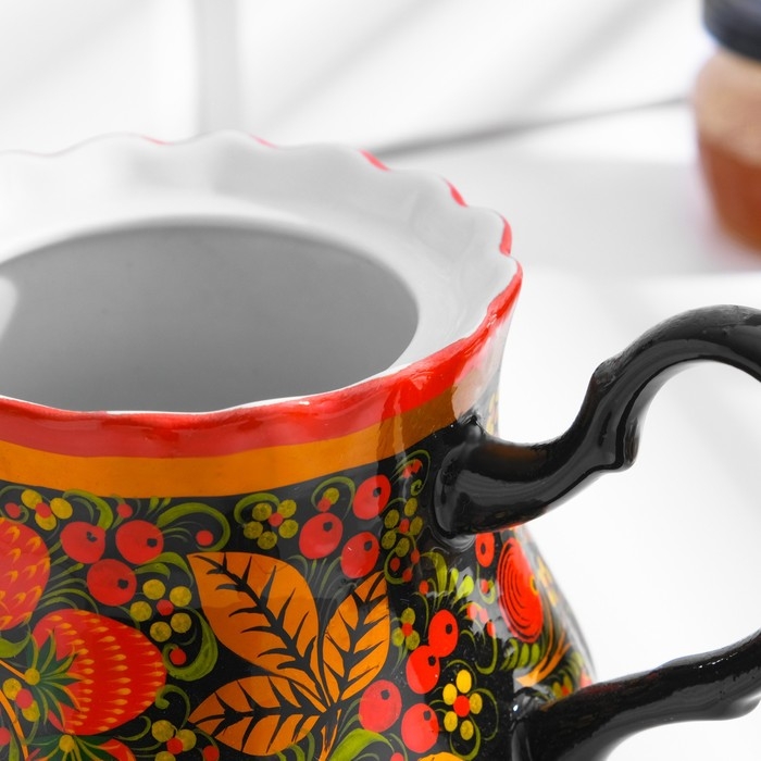 Чайник,800 мл, хохлома Чайник,800 мл, хохлома