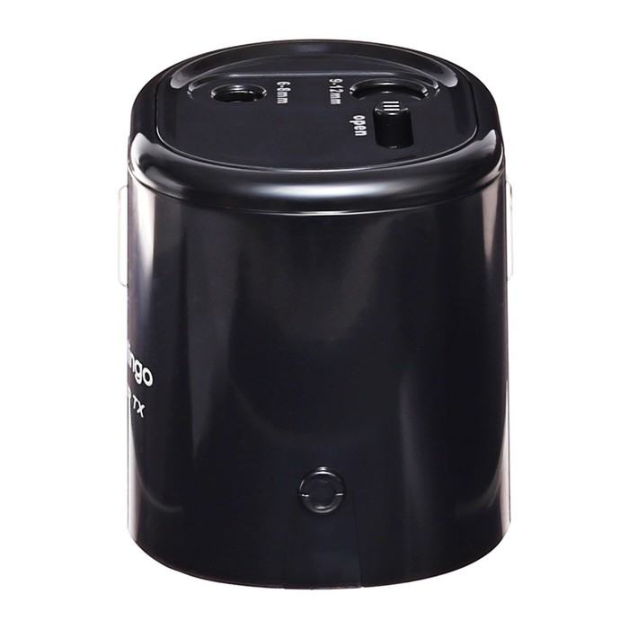 Точилка электрическая 2 отверстия Berlingo Power TX, с контейнером, чёрная Точилка электрическая 2 отверстия Berlingo Power TX, с контейнером, чёрная