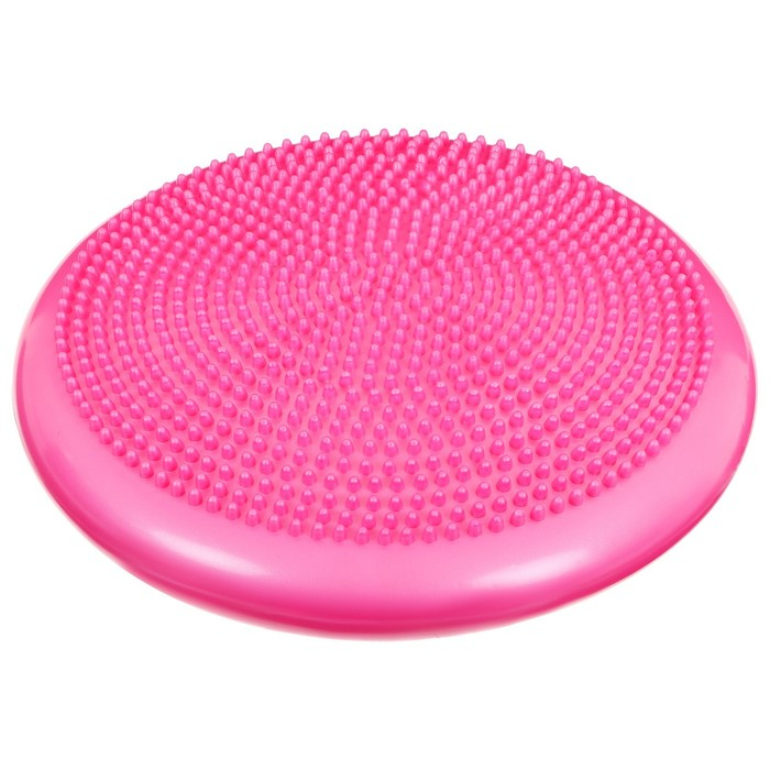 Подушка балансировочная ONLYTOP, массажная, d=35 см, цвета МИКС Подушка балансировочная ONLYTOP, массажная, d=35 см, цвета МИКС