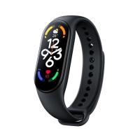 Фитнес-браслет Xiaomi Mi Smart Band 7, 1.62", Amoled, BT5.2, 250 мАч, чёрный