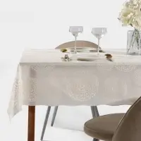 Клеёнка на стол ажурная Lace &laquo;Одуванчик&raquo;, ширина 137 см, рулон 20 метров, толщина 0,3 мм