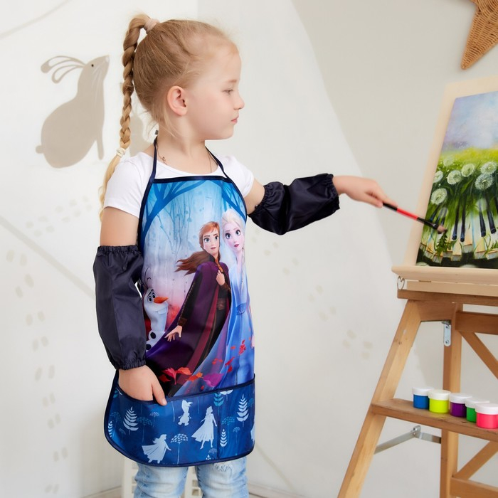 Фартук с нарукавниками детский «Холодное сердце», 49х39 см Фартук с нарукавниками детский «Холодное сердце», 49х39 см