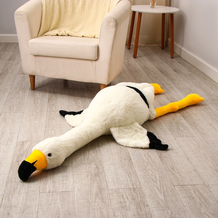 Мягкая игрушка «Фламинго», 160 см, цвет белый Мягкая игрушка «Фламинго», 160 см, цвет белый