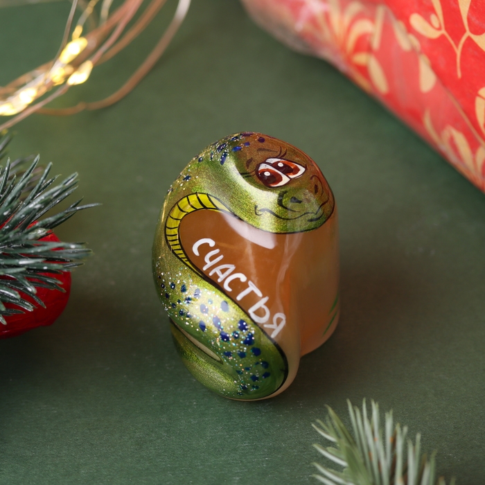 Сувенир Сувенир "Змейка Счастья", селенит