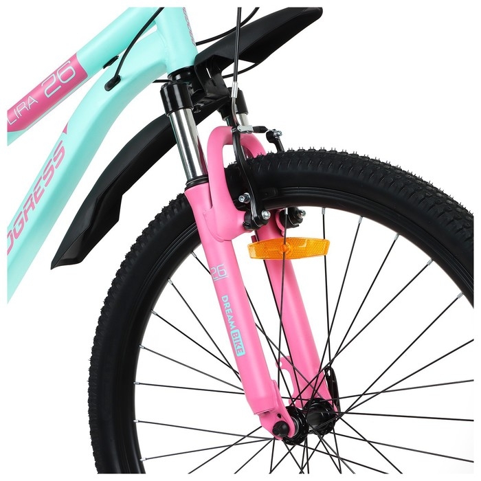 Велосипед 26 Велосипед 26" PROGRESS Lira RUS, цвет мятный, р. 15"