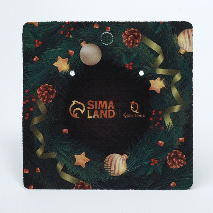 Новый год! Серьги «Новогодние» банты, цветные в золоте Новый год! Серьги «Новогодние» банты, цветные в золоте