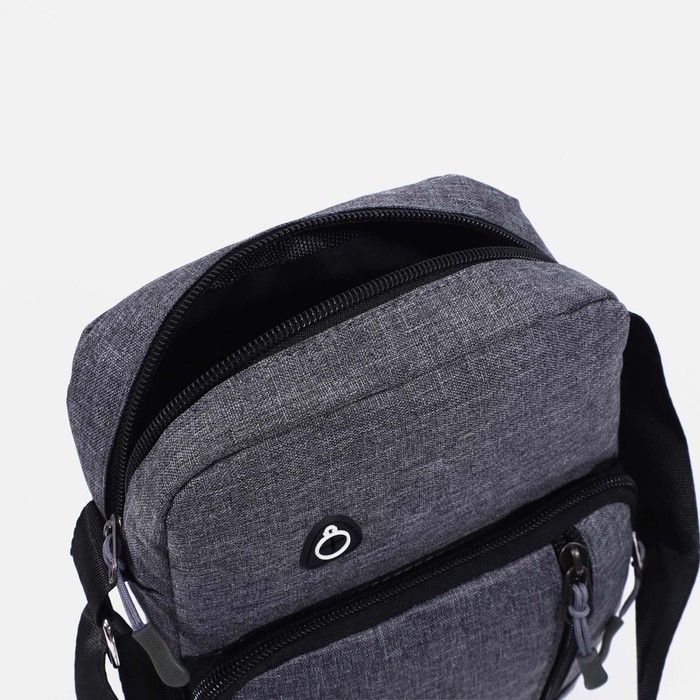 Сумка мужская, цвет серый Сумка мужская, цвет серый