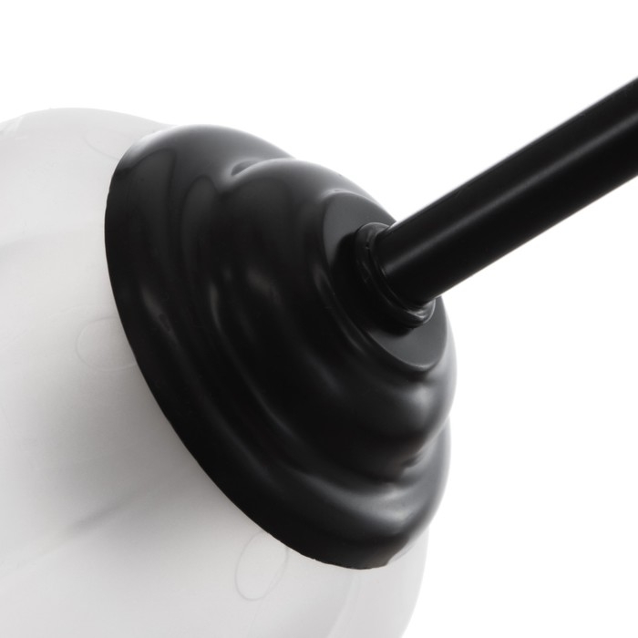 Люстра Люстра "Онлайн" (цветок) 3х15Вт Е27 МОДЕЛЬ: BR 00235 черный/прозрачный