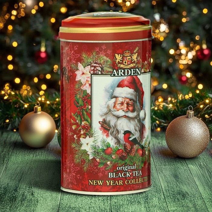 Чай чёрный Arden  Чай чёрный Arden "Новогодняя коллекция", со вкусом земляничного мохито, 100 г