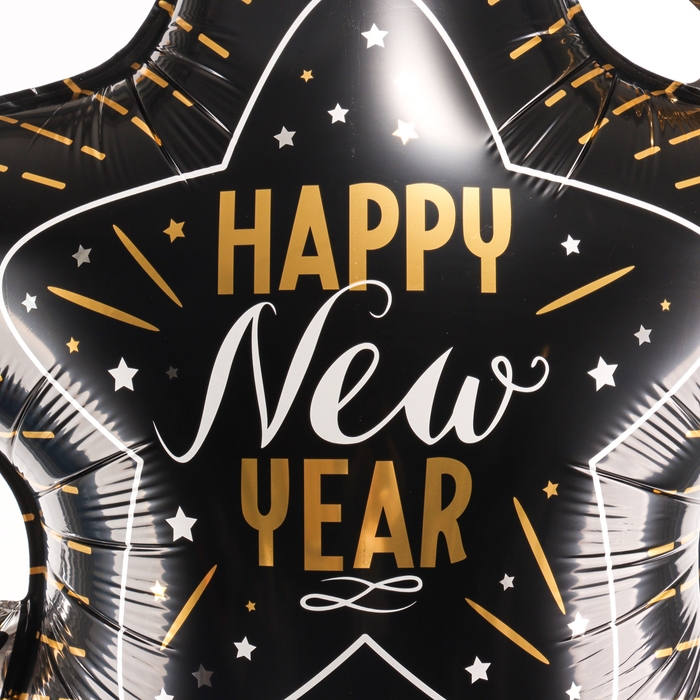 Шар фольгированный 68" &laquo;Новогодняя звезда&raquo;, на подставке