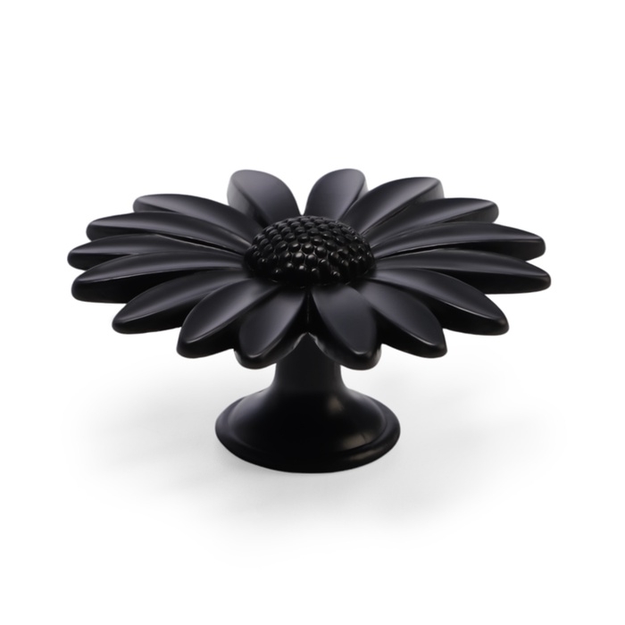 Ручка-кнопка CAPPIO PRO Ручка-кнопка CAPPIO PRO "Ромашка" 52 x 52 мм, цвет черный