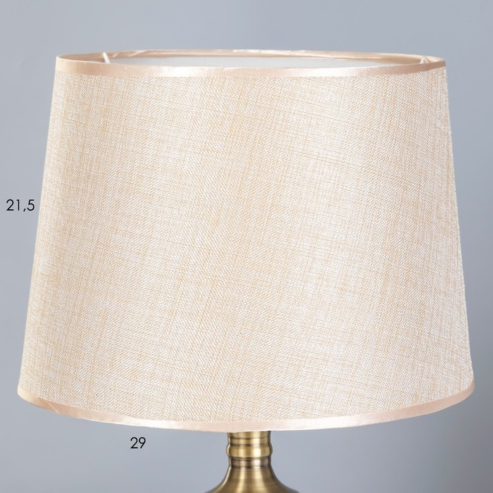 Лампа настольная 16714/1 E27 40Вт бронза 30х30х50 см