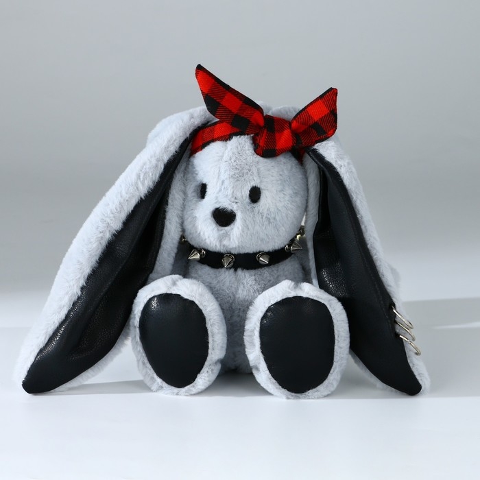 Мягкая игрушка зайка  Мягкая игрушка зайка "Li Рокер", заяц