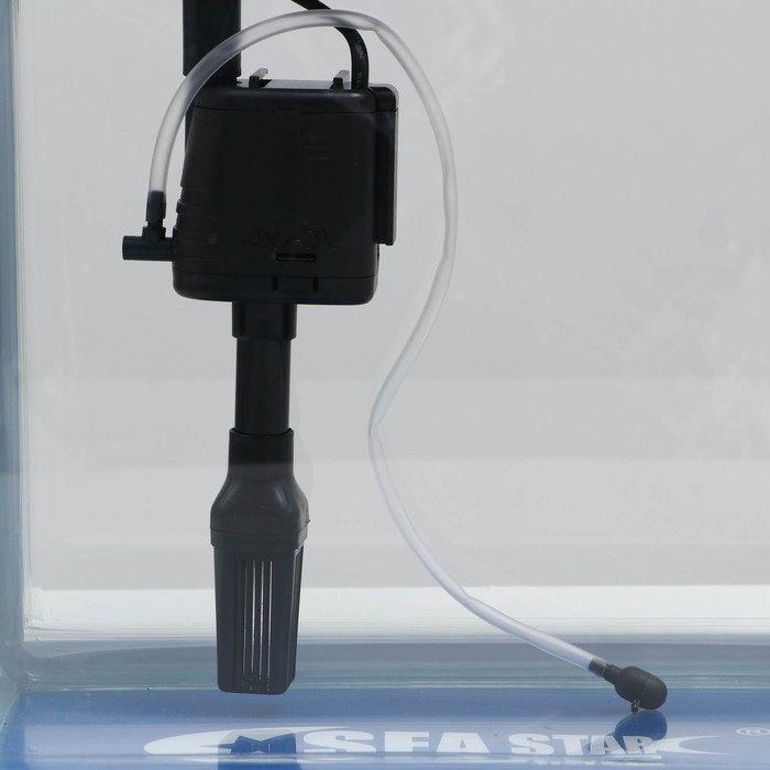 Аквариум SeaStar HX-319F в комплекте: LED-лампа, фильтр, 18 л, белый Аквариум SeaStar HX-319F в комплекте: LED-лампа, фильтр, 18 л, белый