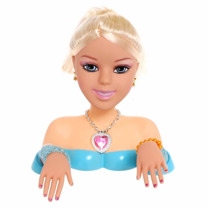 Кукла-манекен для создания причёсок «Барбара», с аксессуарами Кукла-манекен для создания причёсок «Барбара», с аксессуарами