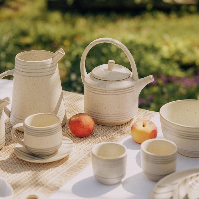 Чайник заварочный керамический SL Home «Райяс», 1 л, 18×13×20,5 см, цвет бежевый Чайник заварочный керамический SL Home «Райяс», 1 л, 18×13×20,5 см, цвет бежевый