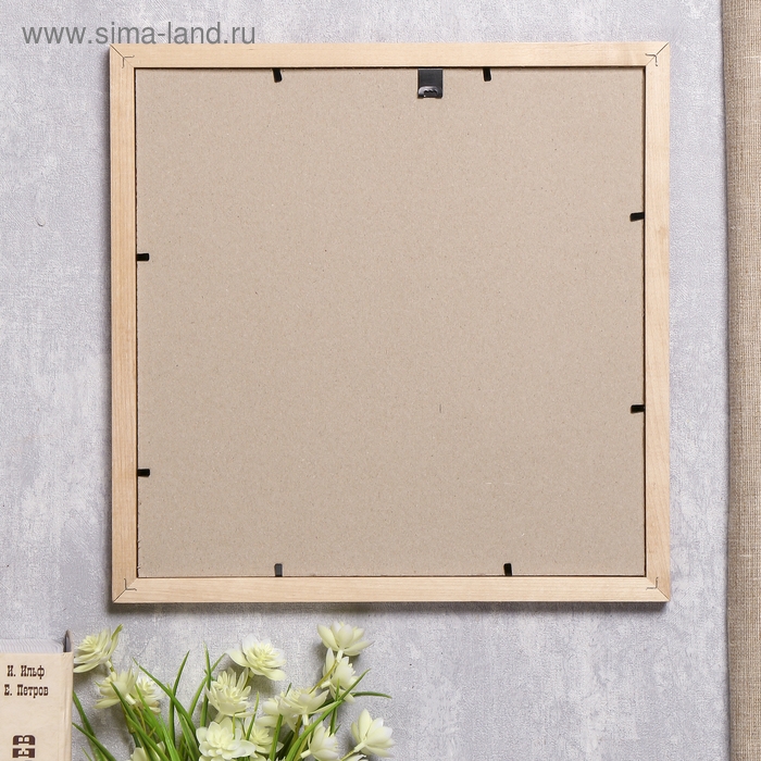 Фоторамка сосна с24 дуб 30х30 см (пластиковый экран) Фоторамка сосна с24 дуб 30х30 см (пластиковый экран)