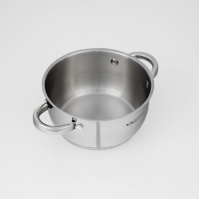 Кастрюля «Антея», 2 л, d=18 см, капсульное дно, индукция Кастрюля «Антея», 2 л, d=18 см, капсульное дно, индукция