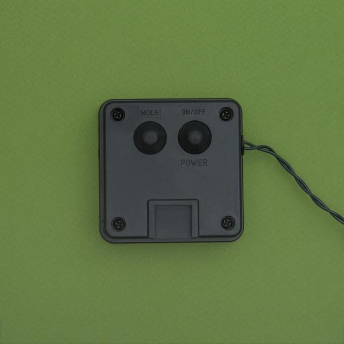 Гирлянда «Нить» 4.5 м с насадками «Бабочки», IP44, тёмная нить, 30 LED, свечение синее/зелёное, 2 режима, солнечная батарея Гирлянда «Нить» 4.5 м с насадками «Бабочки», IP44, тёмная нить, 30 LED, свечение синее/зелёное, 2 режима, солнечная батарея