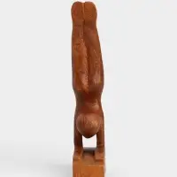 Абстракция &laquo;Гимнастика&raquo;, 11&times;4&times;20 см, дерево суар