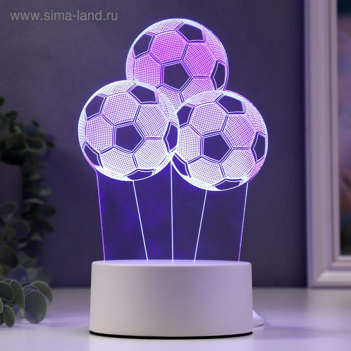 Светильник  Светильник "Три мяча" от сети 9,5x11,5x20 см RISALUX