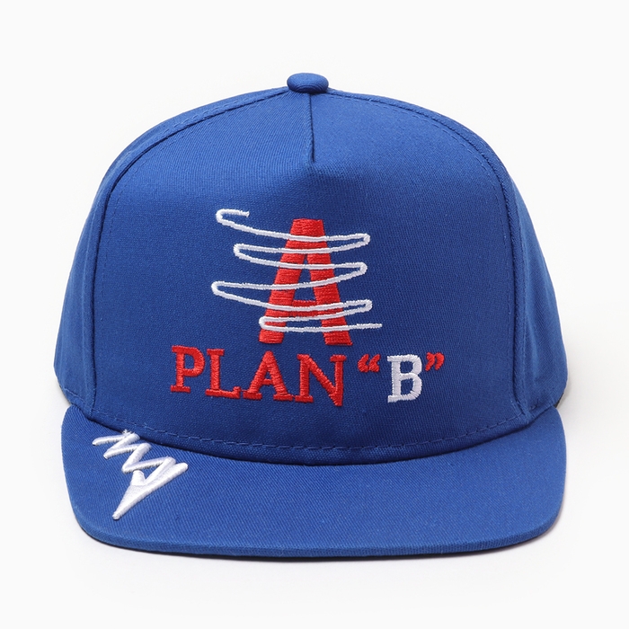 Бейсболка мужская MINAKU с вышивкой цвет синий , размер 56-58 Бейсболка мужская MINAKU с вышивкой цвет синий , размер 56-58