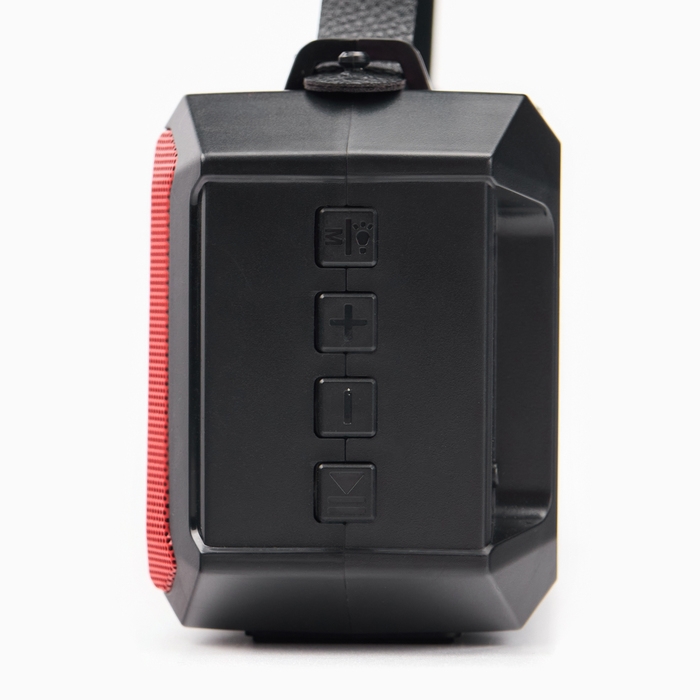 Фонарь аккумуляторный, 5Вт, 1200мАч, IPX5, Bluetooth, AUX, USB, радио, солнеч.бат, красный Фонарь аккумуляторный, 5Вт, 1200мАч, IPX5, Bluetooth, AUX, USB, радио, солнеч.бат, красный