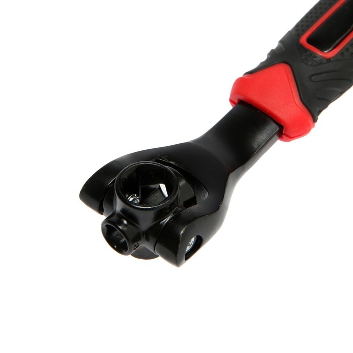 Универсальный ключ ТУНДРА, 45 сталь, 2К рукоятка, 8-10-12-13-14-17-19-22 мм Универсальный ключ ТУНДРА, 45 сталь, 2К рукоятка, 8-10-12-13-14-17-19-22 мм