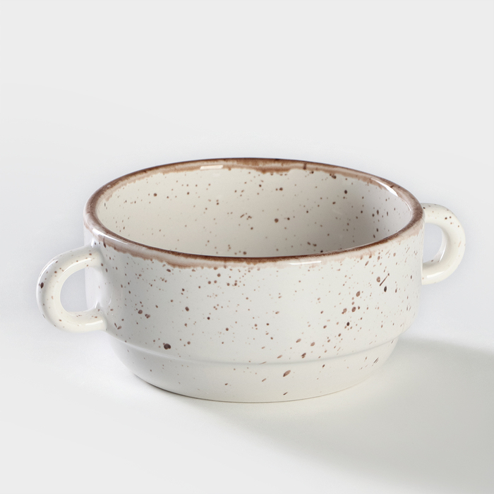 Бульонница фарфоровая Punto bianca, 300 мл, 11,5×5,5 см Бульонница фарфоровая Punto bianca, 300 мл, 11,5×5,5 см