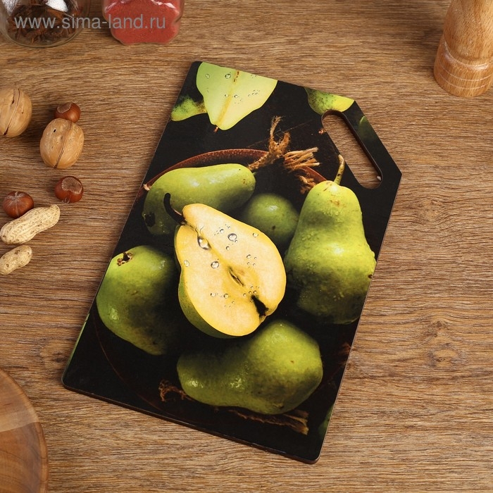 Доска разделочная  Доска разделочная "Сочная груша" 27х18 см