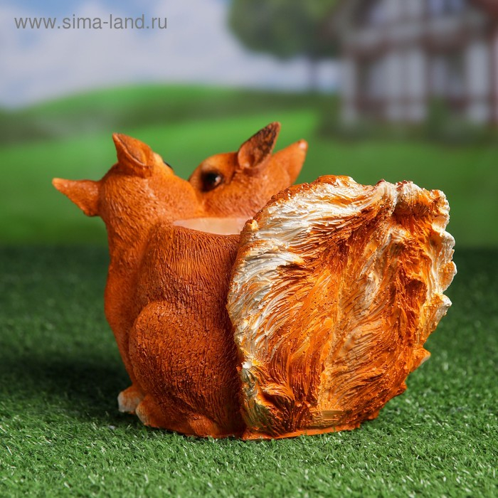 Фигурное кашпо Фигурное кашпо "Белки" 21х15см