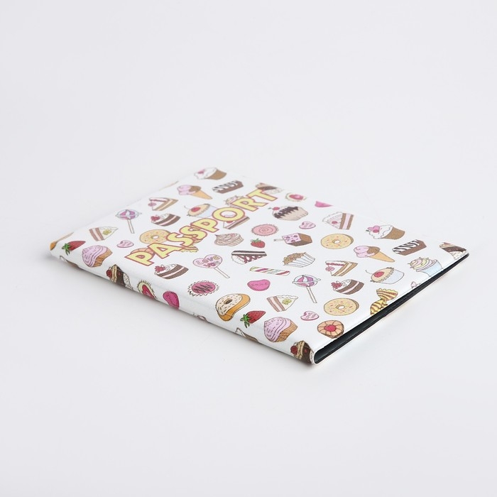 Обложка для паспорта, цвет белый Обложка для паспорта, цвет белый