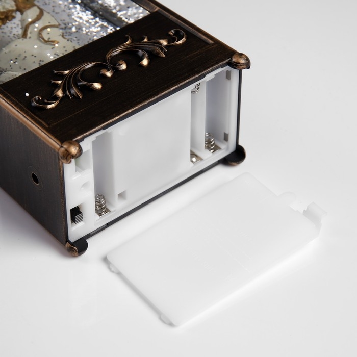 Светодиодная фигура «Фонарь с ангелом» 10.2 × 23 × 5.8 см, пластик, батарейки ААх3 (не в комплекте), USB, свечение тёплое белое Светодиодная фигура «Фонарь с ангелом» 10.2 × 23 × 5.8 см, пластик, батарейки ААх3 (не в комплекте), USB, свечение тёплое белое