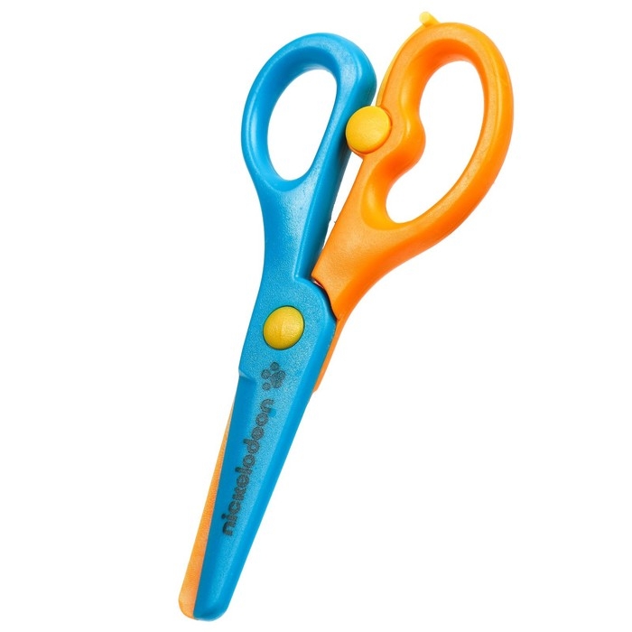 Ножницы детские 13 см, пластиковые двухцветные ручки, Paw Patrol, МИКС Ножницы детские 13 см, пластиковые двухцветные ручки, Paw Patrol, МИКС