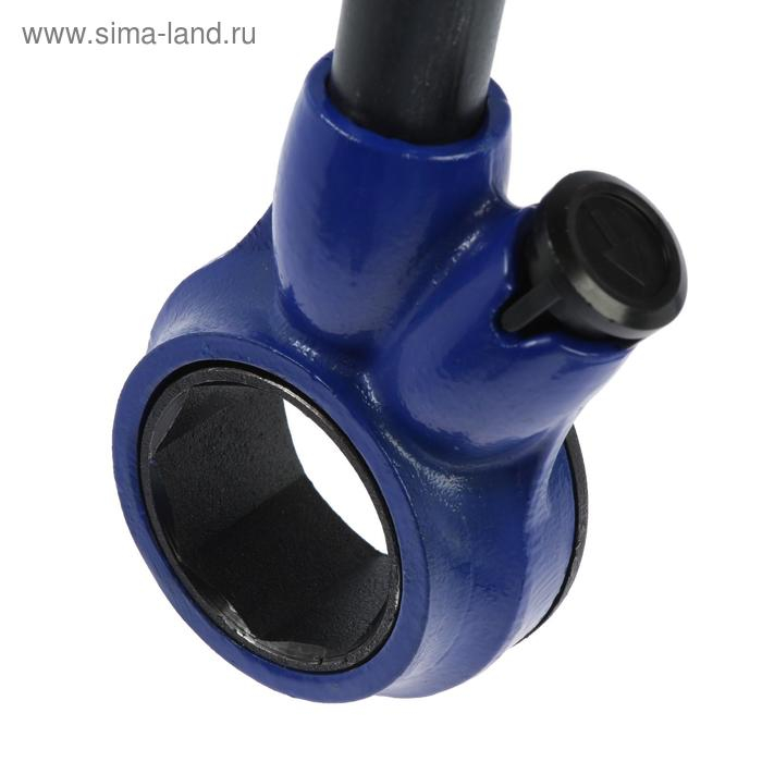 Вороток-трещотка для клуппов ТУНДРА, с удлинителем Вороток-трещотка для клуппов ТУНДРА, с удлинителем