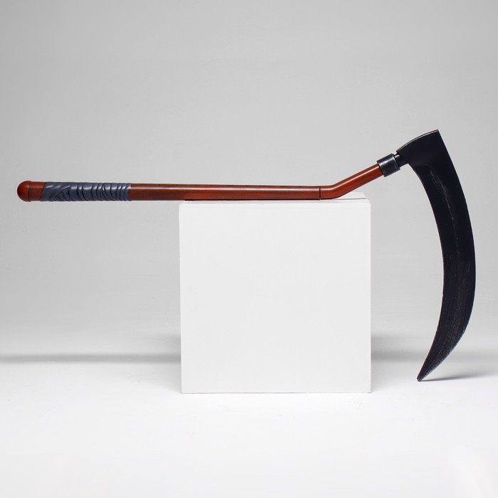 Сувенирное оружие  Сувенирное оружие "Коса жнеца", 100*55см, пенополистирол