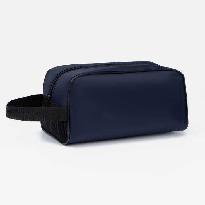 Косметичка на молнии, цвет синий Косметичка на молнии, цвет синий