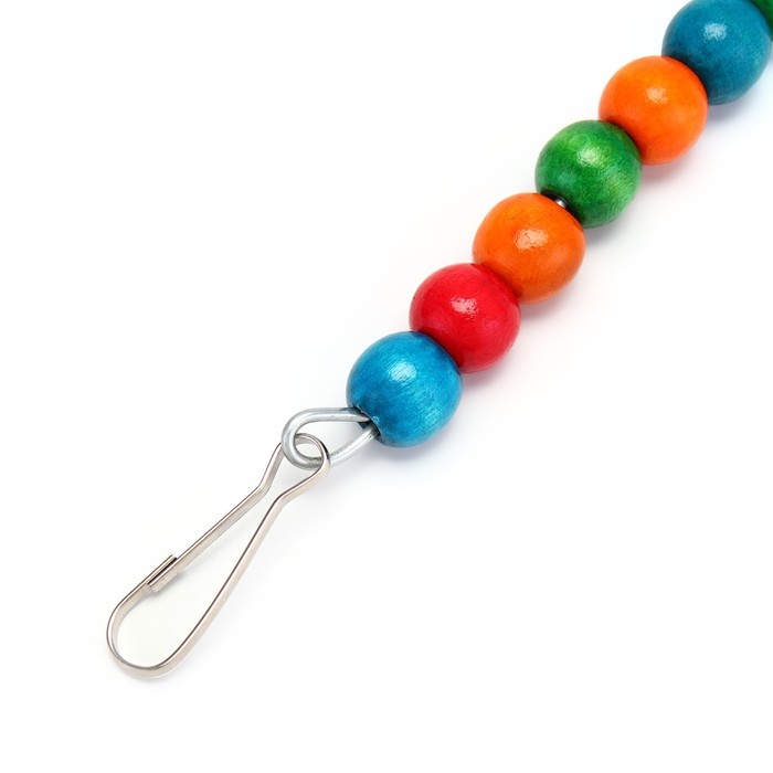 Игрушка для птиц, 50 см, микс цветов Игрушка для птиц, 50 см, микс цветов