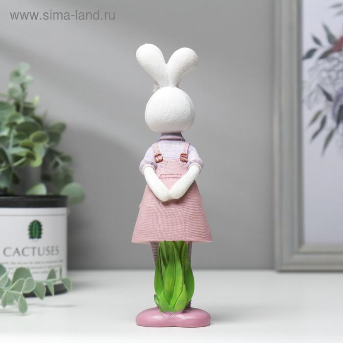 Сувенир полистоун Сувенир полистоун "Зайчики - поцелуй" набор 2 шт 18х5х5,3 см