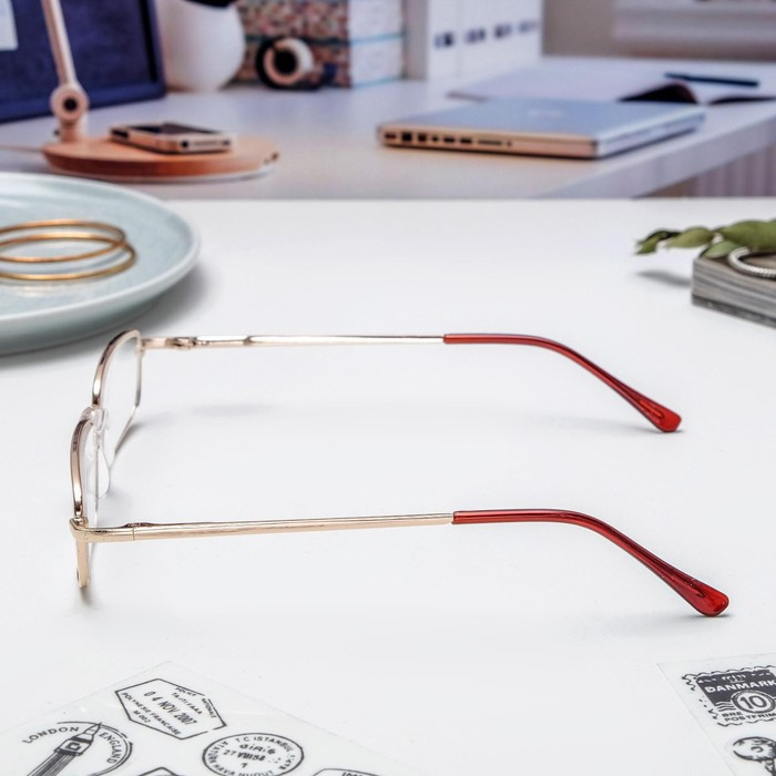 Готовые очки Восток 2015, цвет золотой, отгибающаяся дужка, +3 Готовые очки Восток 2015, цвет золотой, отгибающаяся дужка, +3