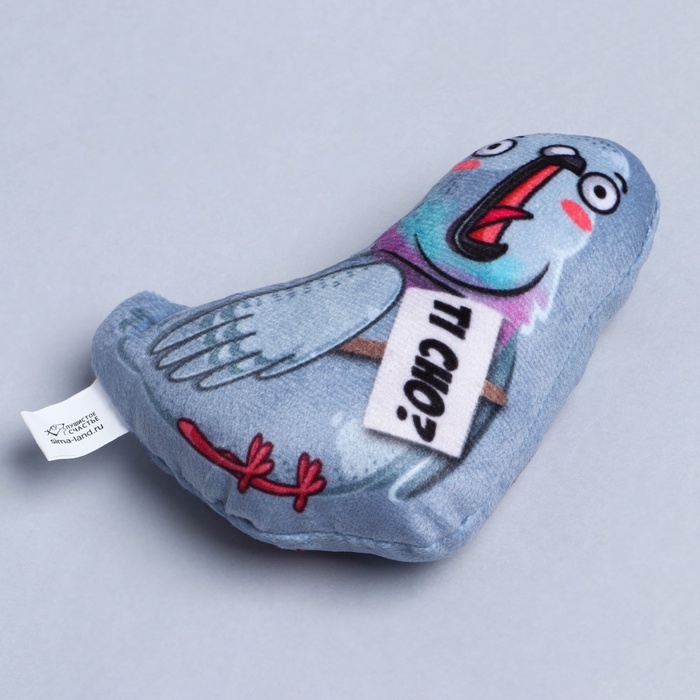 Игрушка для кошек с мятой «Голубь»,11,8 х 9,3 см Игрушка для кошек с мятой «Голубь»,11,8 х 9,3 см