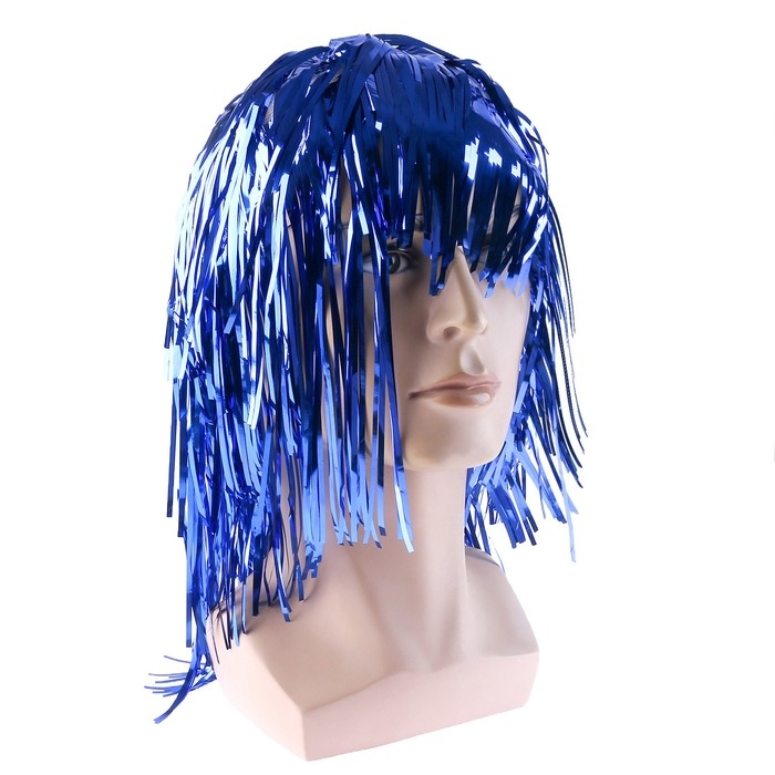 Карнавальный парик «Дождь», 45 см, цвета МИКС Карнавальный парик «Дождь», 45 см, цвета МИКС
