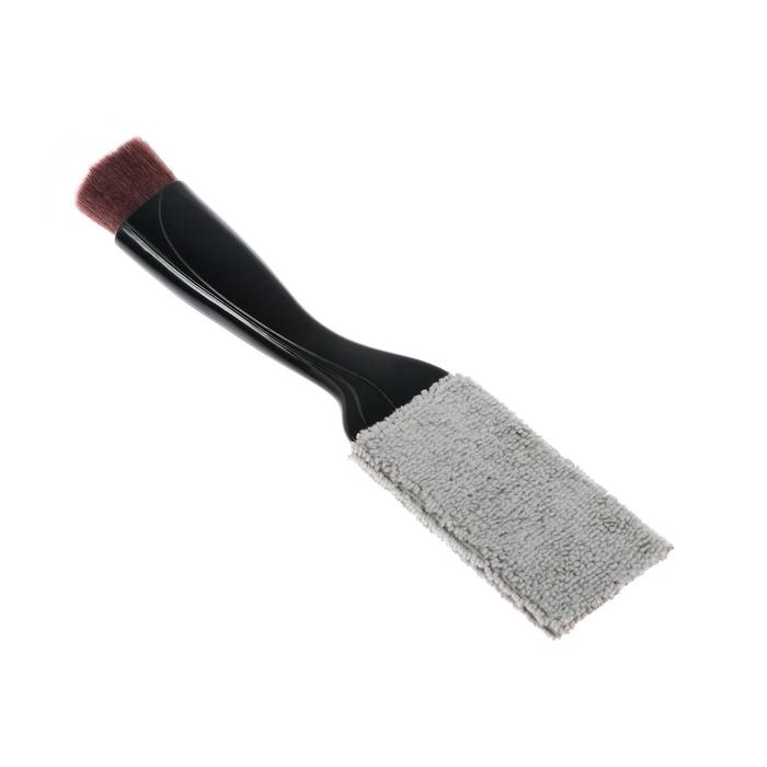 Щетка для чистки труднодоступных мест в салоне авто, 22 см, черный Щетка для чистки труднодоступных мест в салоне авто, 22 см, черный